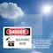 Signmission Sulfuric Acid Danger Sign, Plastic, 10in W x 7in L, 2PK OS-2PACK-DS-P-710-L-1585 - alternate 2